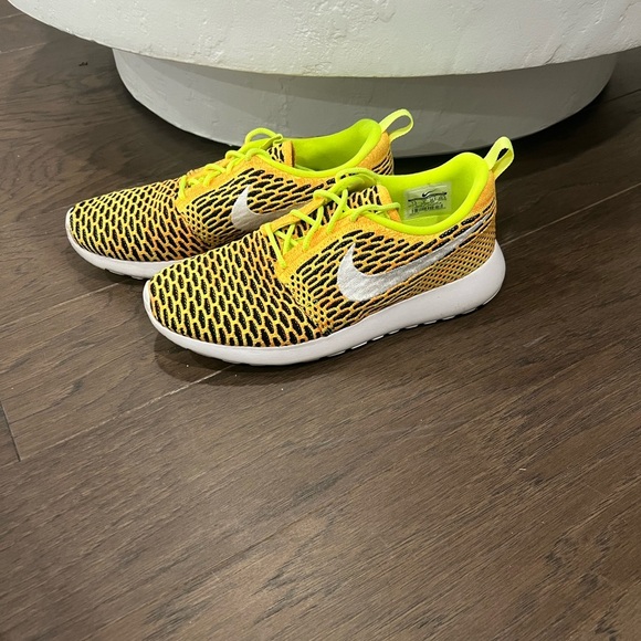 Nike Shoes - Nike Vibrant Yellow and Black Sneakers